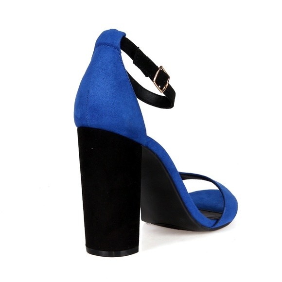 CAMDEN-01 Chunky Heel High Heel Sandals - Picture 3 of 3